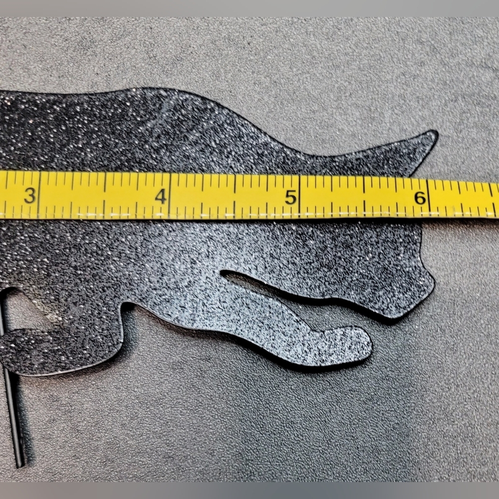 Halloween Metal Cat & Mouse Silhouette Decorative Set - Picture 8 of 15